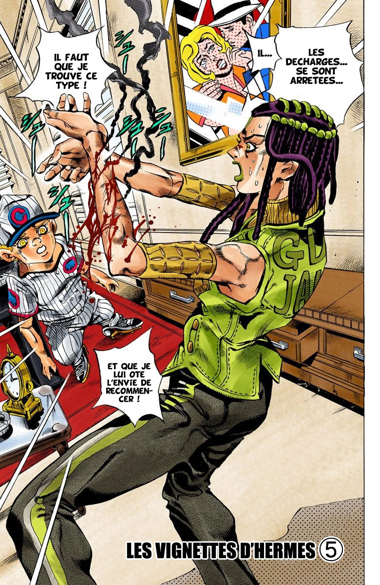 Read JoJo's Bizarre Adventure Part 6 Stone Ocean Official Colored FR Manga Online