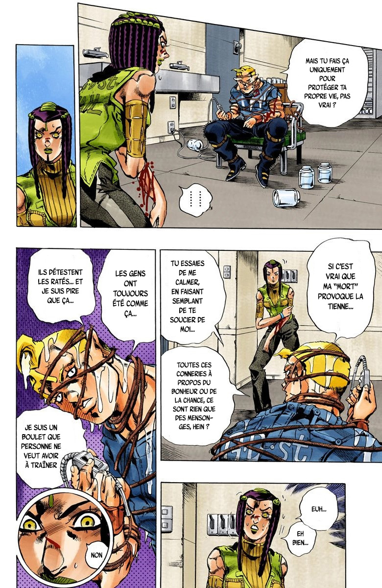 Read JoJo's Bizarre Adventure Part 6 Stone Ocean Official Colored FR Manga Online