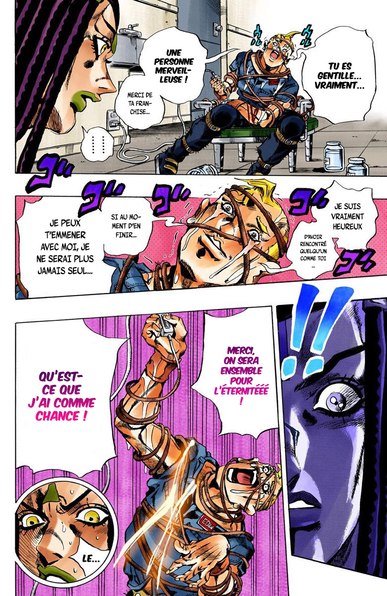 Read JoJo's Bizarre Adventure Part 6 Stone Ocean Official Colored FR Manga Online