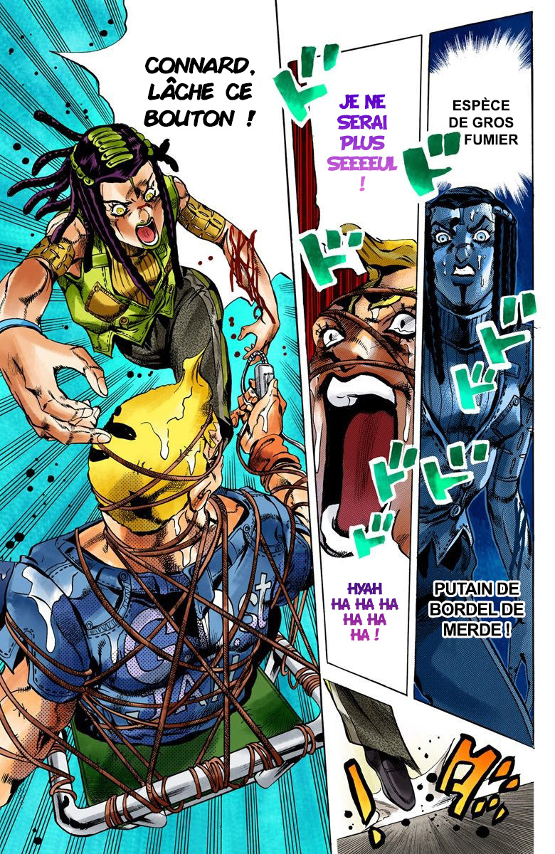 Read JoJo's Bizarre Adventure Part 6 Stone Ocean Official Colored FR Manga Online