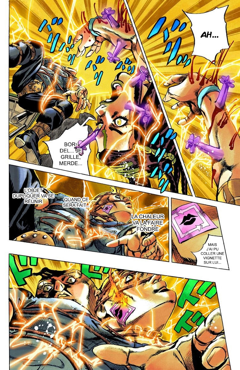 Read JoJo's Bizarre Adventure Part 6 Stone Ocean Official Colored FR Manga Online