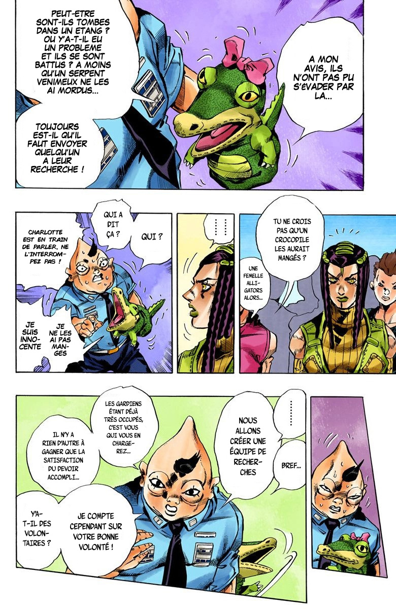 Read JoJo's Bizarre Adventure Part 6 Stone Ocean Official Colored FR Manga Online