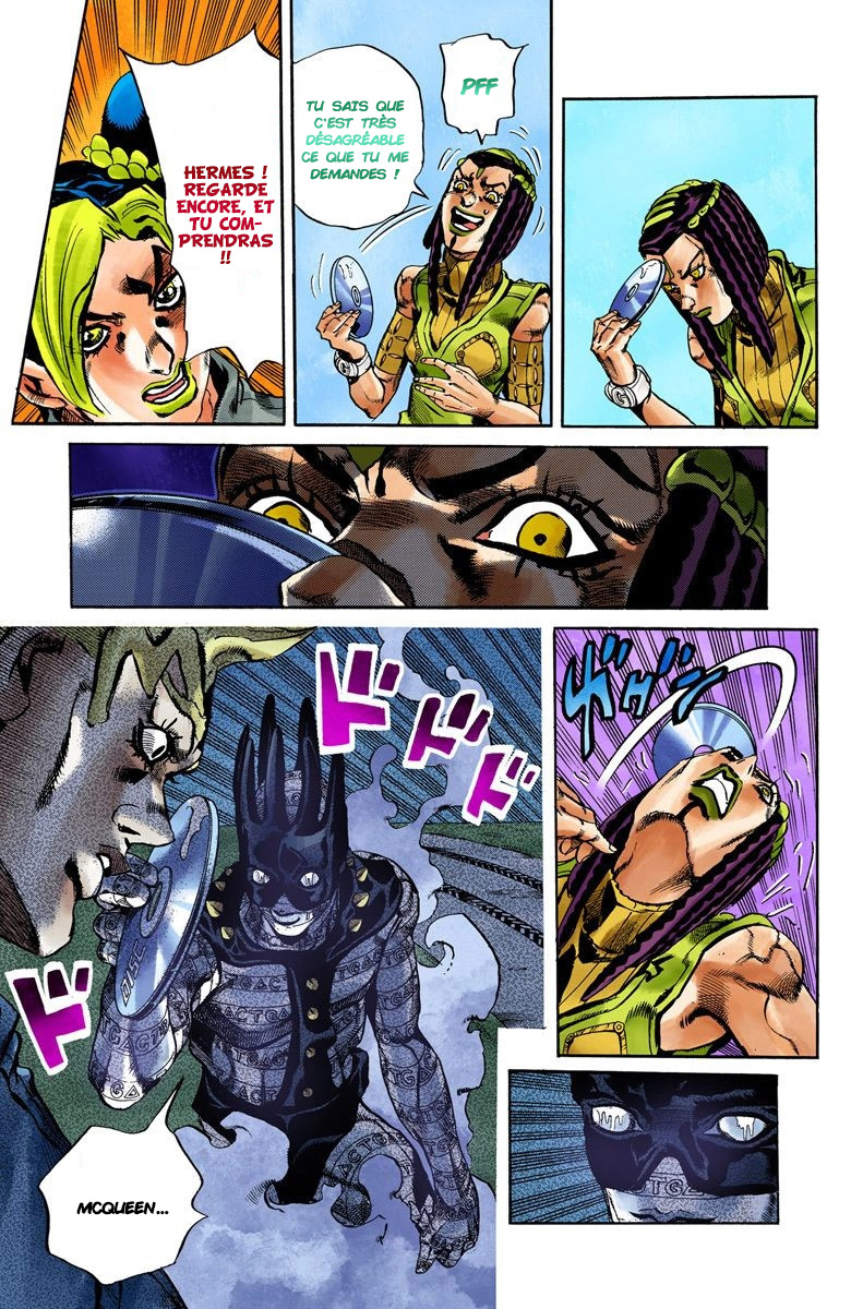 Read JoJo's Bizarre Adventure Part 6 Stone Ocean Official Colored FR Manga Online
