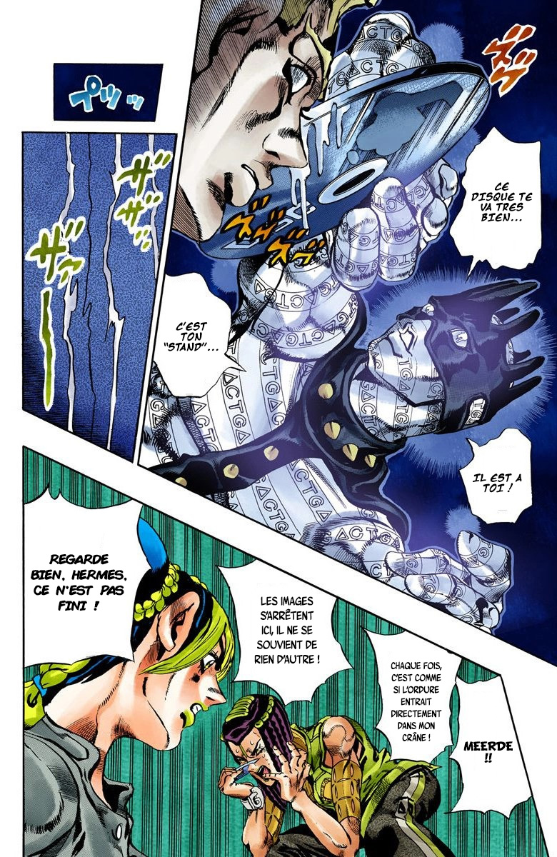 Read JoJo's Bizarre Adventure Part 6 Stone Ocean Official Colored FR Manga Online