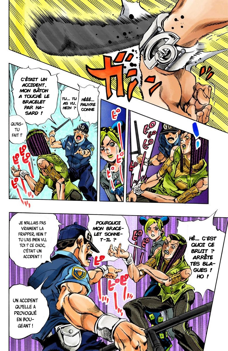 Read JoJo's Bizarre Adventure Part 6 Stone Ocean Official Colored FR Manga Online
