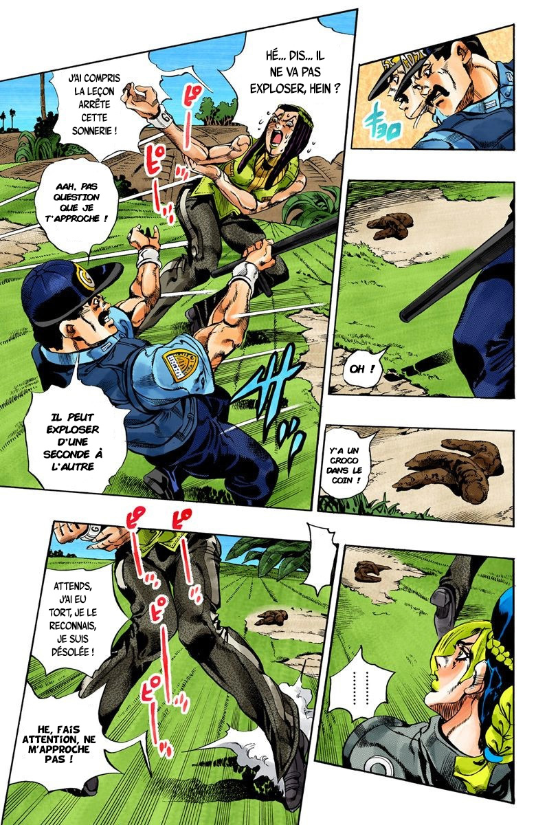 Read JoJo's Bizarre Adventure Part 6 Stone Ocean Official Colored FR Manga Online