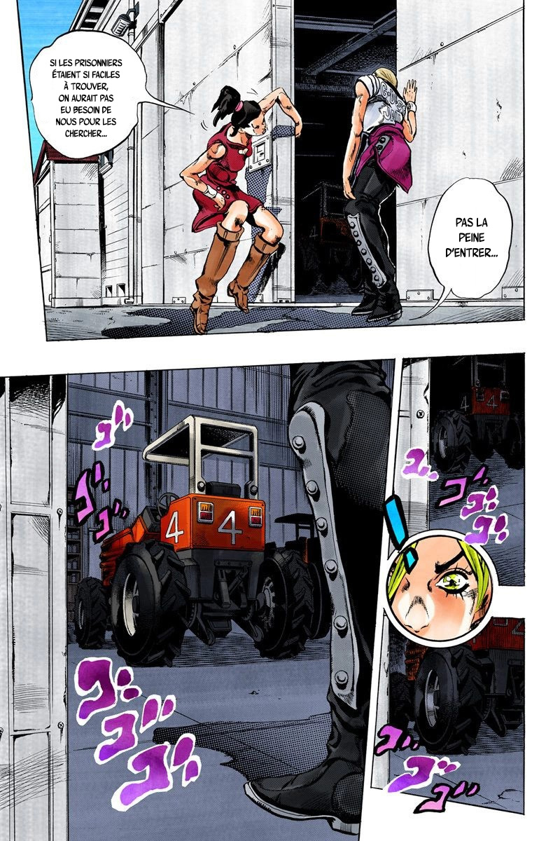 Read JoJo's Bizarre Adventure Part 6 Stone Ocean Official Colored FR Manga Online