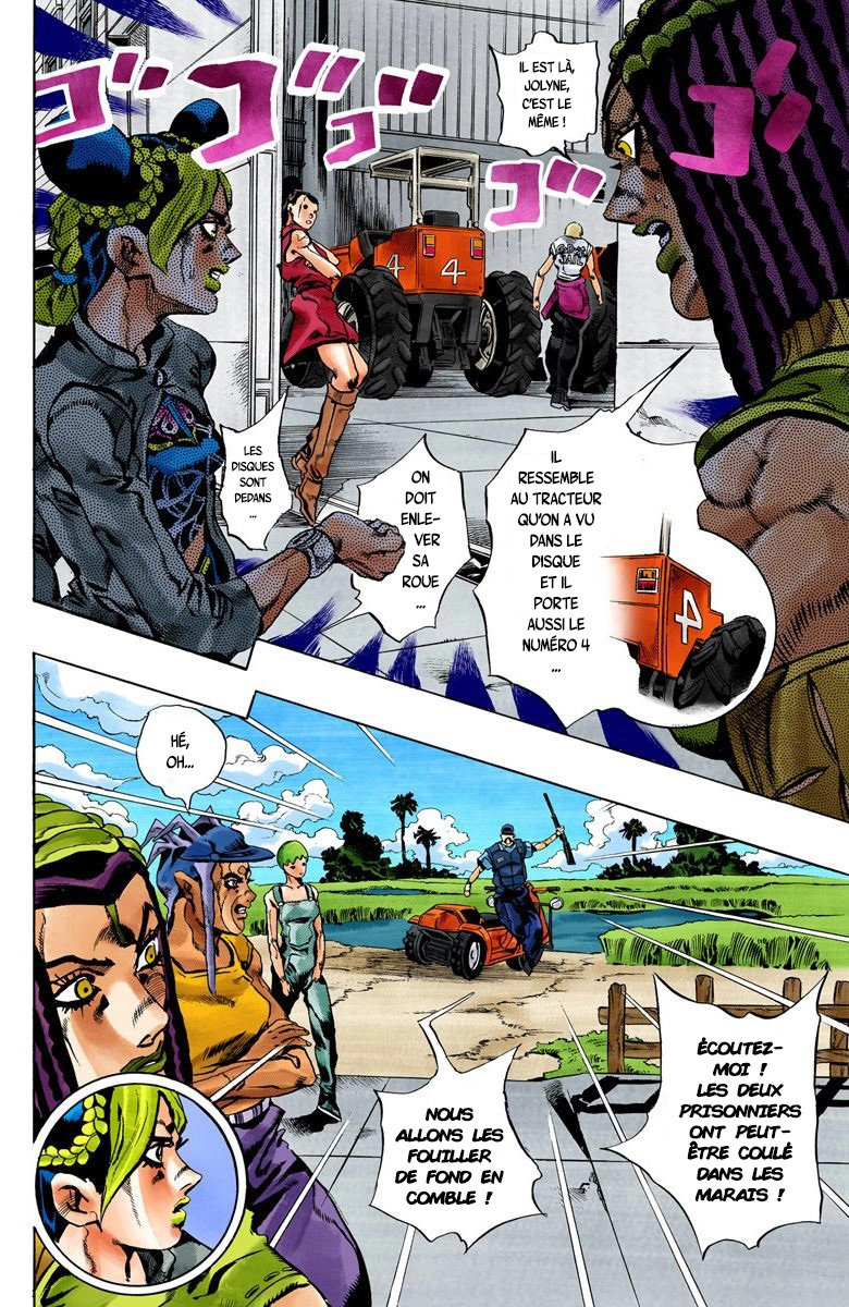 Read JoJo's Bizarre Adventure Part 6 Stone Ocean Official Colored FR Manga Online