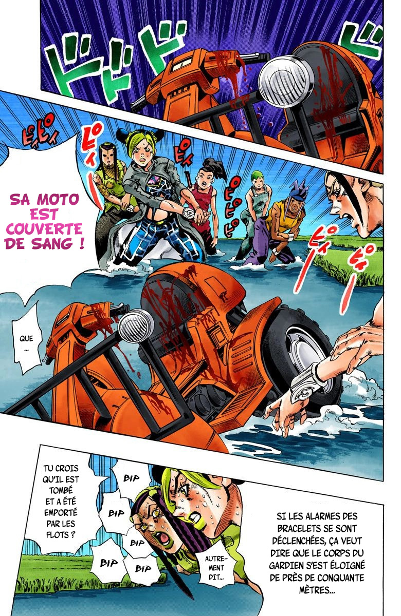 Read JoJo's Bizarre Adventure Part 6 Stone Ocean Official Colored FR Manga Online
