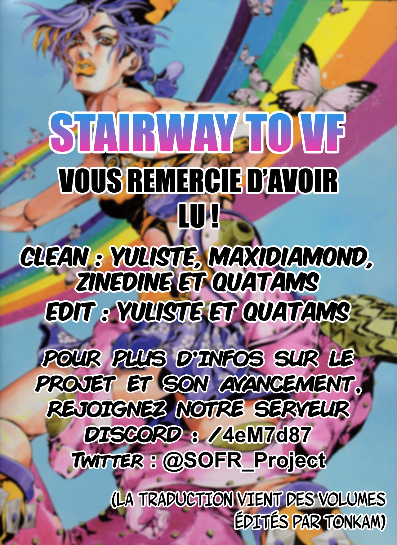 Read JoJo's Bizarre Adventure Part 6 Stone Ocean Official Colored FR Manga Online