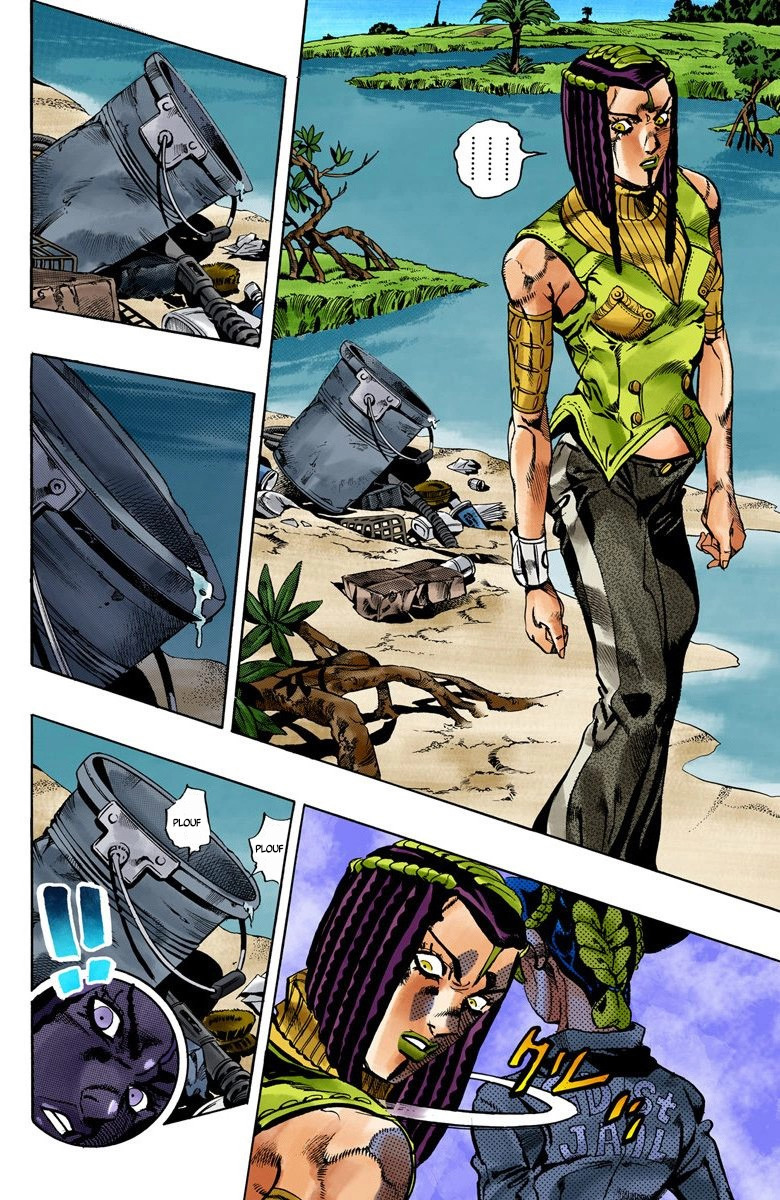 Read JoJo's Bizarre Adventure Part 6 Stone Ocean Official Colored FR Manga Online