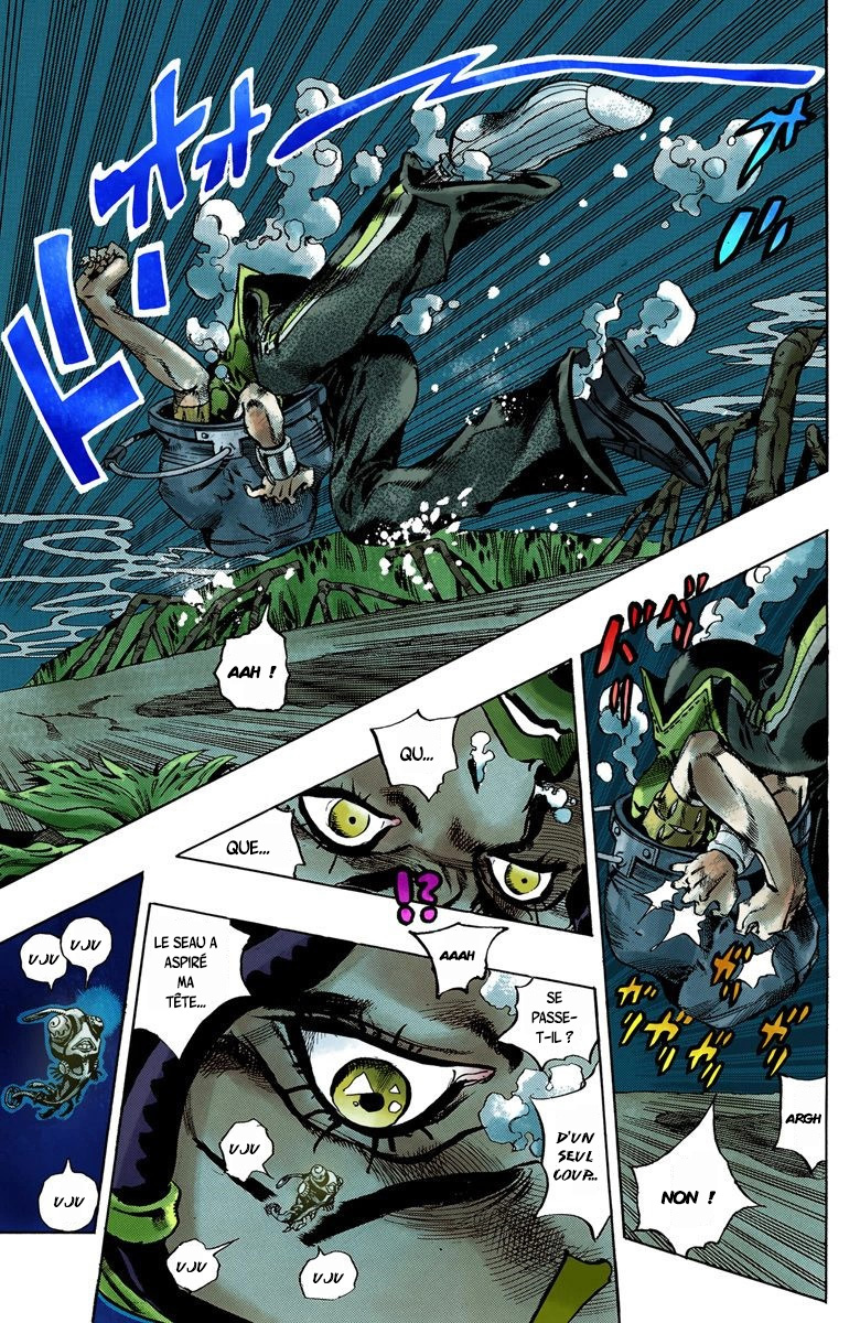 Read JoJo's Bizarre Adventure Part 6 Stone Ocean Official Colored FR Manga Online