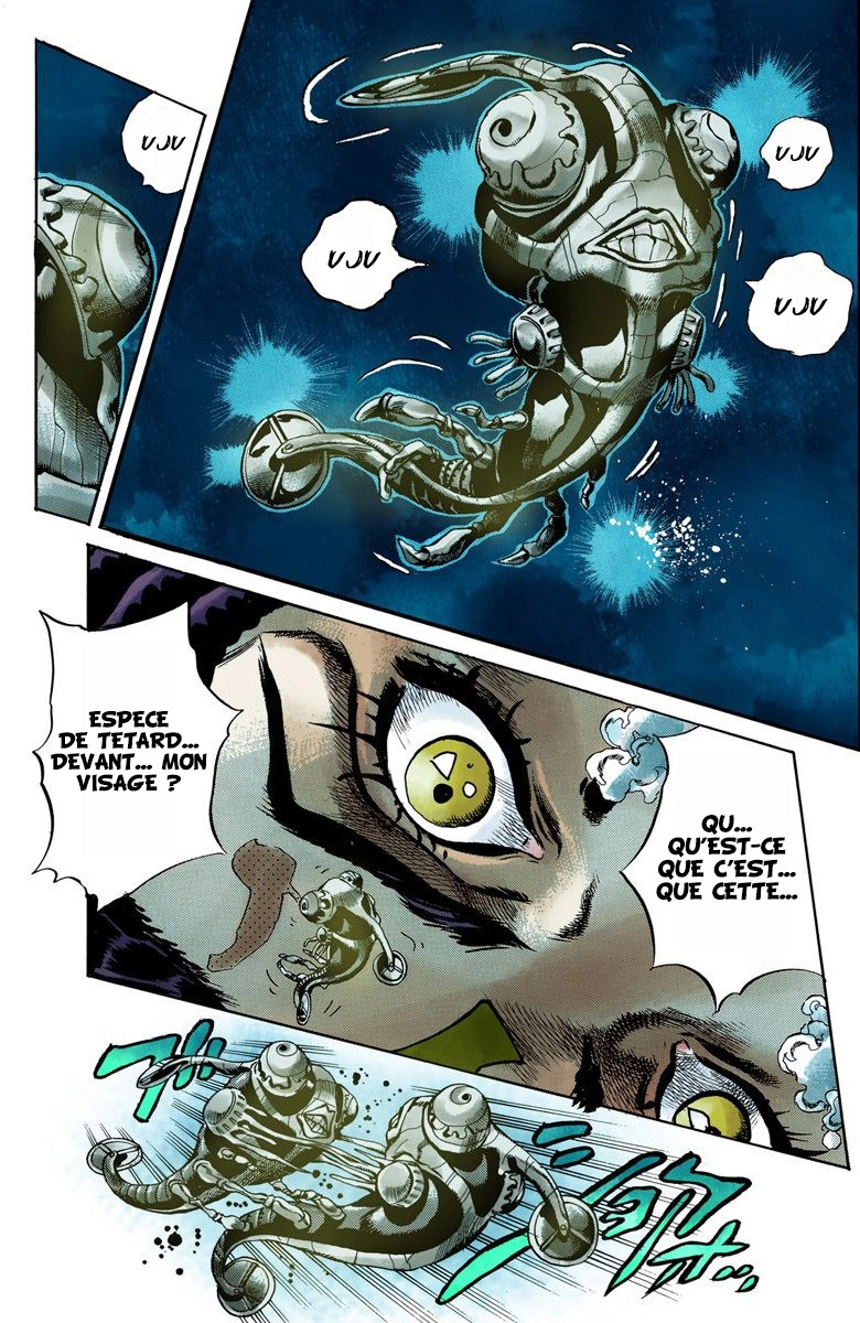 Read JoJo's Bizarre Adventure Part 6 Stone Ocean Official Colored FR Manga Online