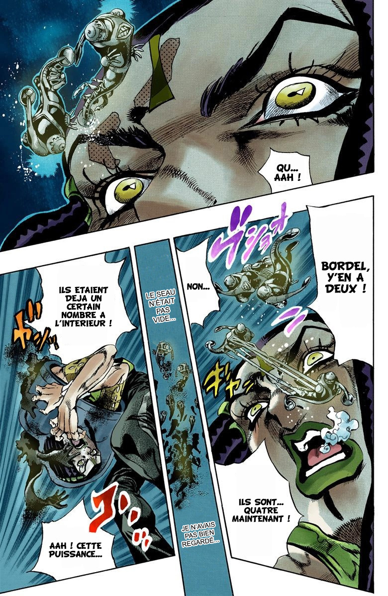 Read JoJo's Bizarre Adventure Part 6 Stone Ocean Official Colored FR Manga Online