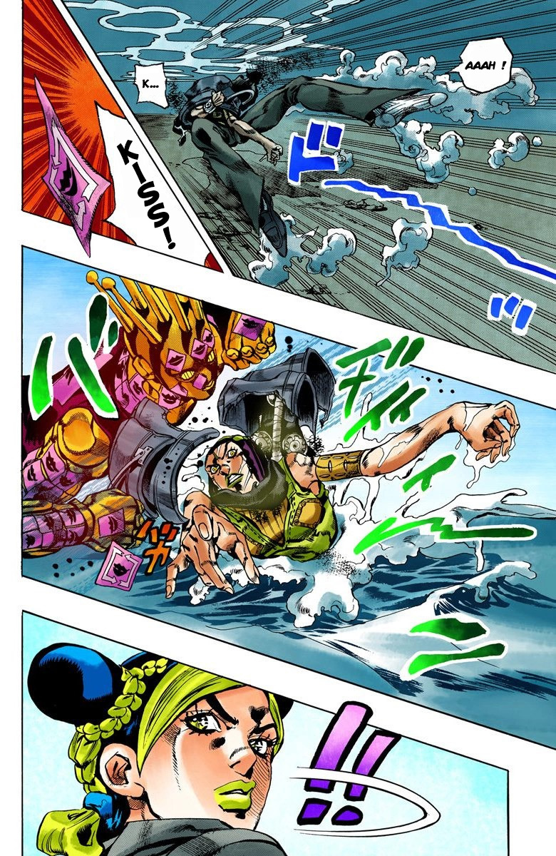 Read JoJo's Bizarre Adventure Part 6 Stone Ocean Official Colored FR Manga Online