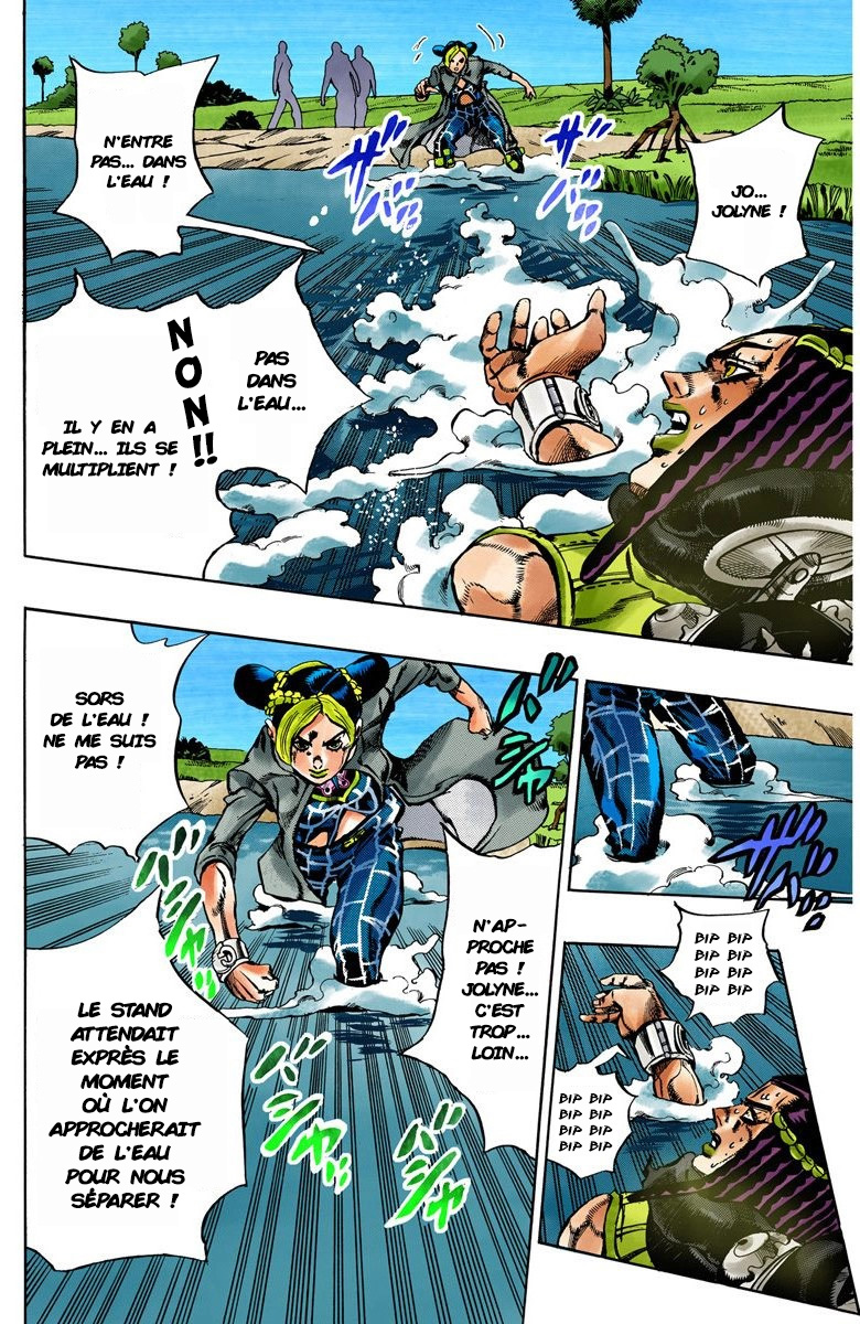 Read JoJo's Bizarre Adventure Part 6 Stone Ocean Official Colored FR Manga Online