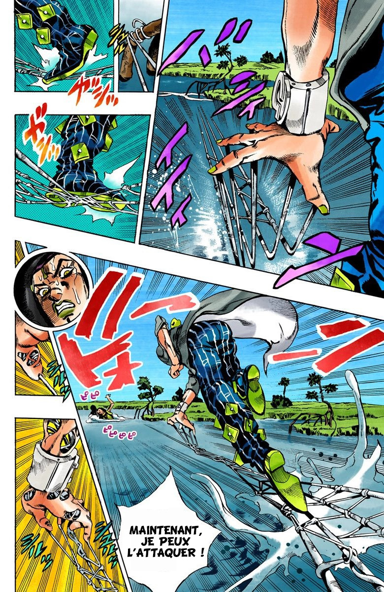 Read JoJo's Bizarre Adventure Part 6 Stone Ocean Official Colored FR Manga Online