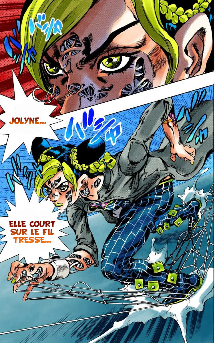 Read JoJo's Bizarre Adventure Part 6 Stone Ocean Official Colored FR Manga Online