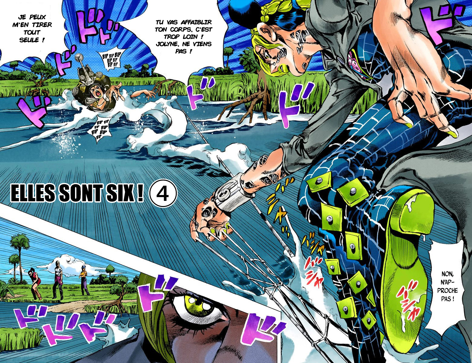 Read JoJo's Bizarre Adventure Part 6 Stone Ocean Official Colored FR Manga Online