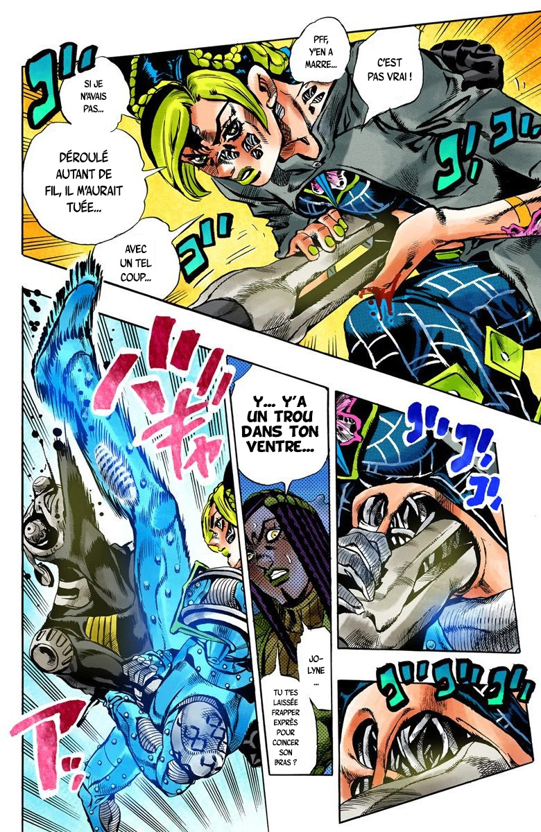 Read JoJo's Bizarre Adventure Part 6 Stone Ocean Official Colored FR Manga Online