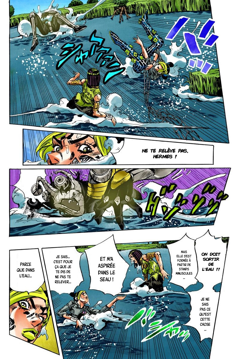 Read JoJo's Bizarre Adventure Part 6 Stone Ocean Official Colored FR Manga Online
