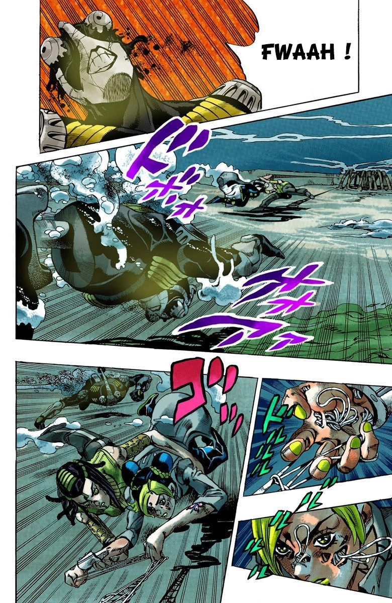 Read JoJo's Bizarre Adventure Part 6 Stone Ocean Official Colored FR Manga Online