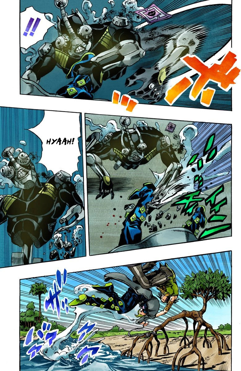 Read JoJo's Bizarre Adventure Part 6 Stone Ocean Official Colored FR Manga Online