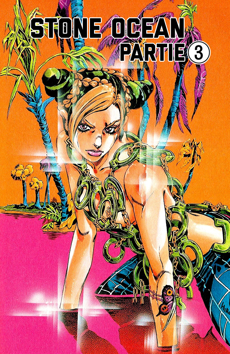 Read JoJo's Bizarre Adventure Part 6 Stone Ocean Official Colored FR Manga Online