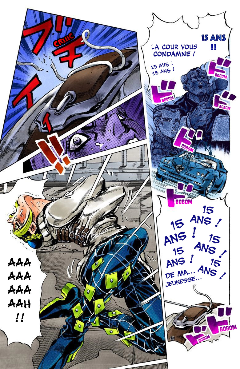 Read JoJo's Bizarre Adventure Part 6 Stone Ocean Official Colored FR Manga Online