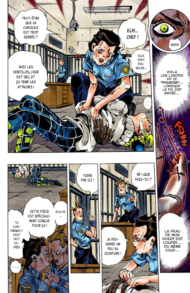 Read JoJo's Bizarre Adventure Part 6 Stone Ocean Official Colored FR Manga Online