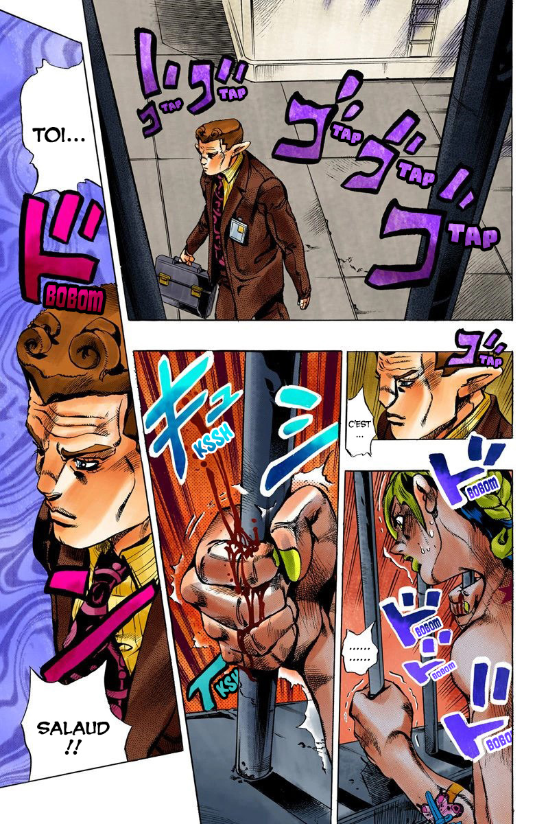 Read JoJo's Bizarre Adventure Part 6 Stone Ocean Official Colored FR Manga Online