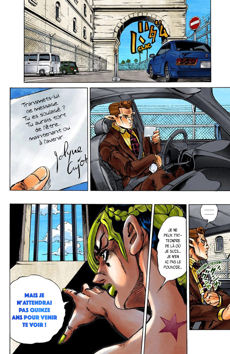 Read JoJo's Bizarre Adventure Part 6 Stone Ocean Official Colored FR Manga Online