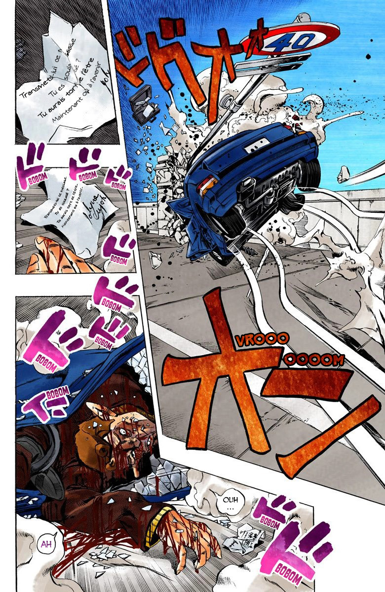 Read JoJo's Bizarre Adventure Part 6 Stone Ocean Official Colored FR Manga Online