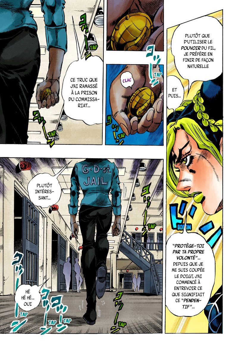 Read JoJo's Bizarre Adventure Part 6 Stone Ocean Official Colored FR Manga Online