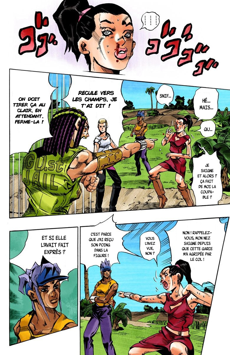 Read JoJo's Bizarre Adventure Part 6 Stone Ocean Official Colored FR Manga Online