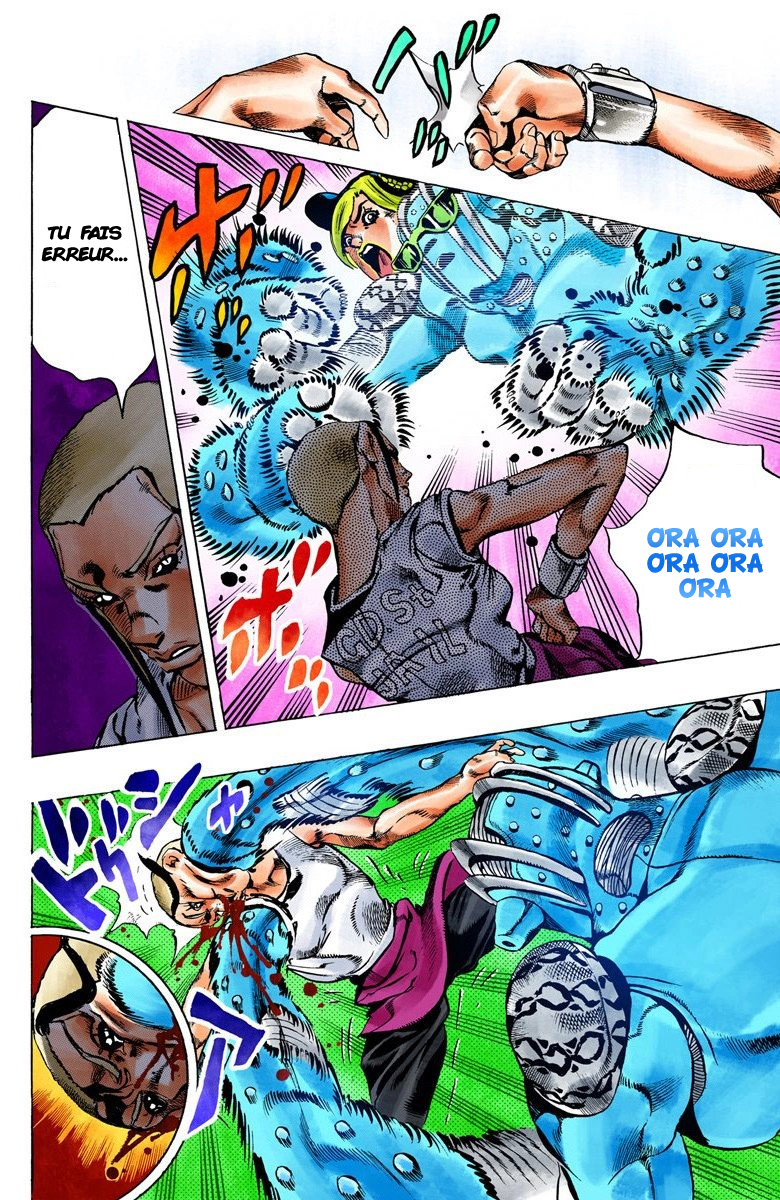 Read JoJo's Bizarre Adventure Part 6 Stone Ocean Official Colored FR Manga Online