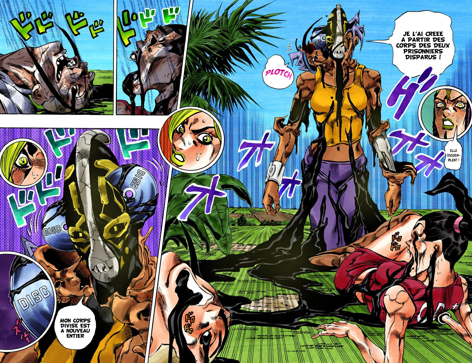 Read JoJo's Bizarre Adventure Part 6 Stone Ocean Official Colored FR Manga Online