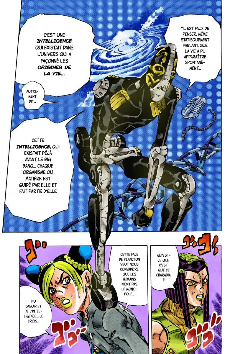 Read JoJo's Bizarre Adventure Part 6 Stone Ocean Official Colored FR Manga Online