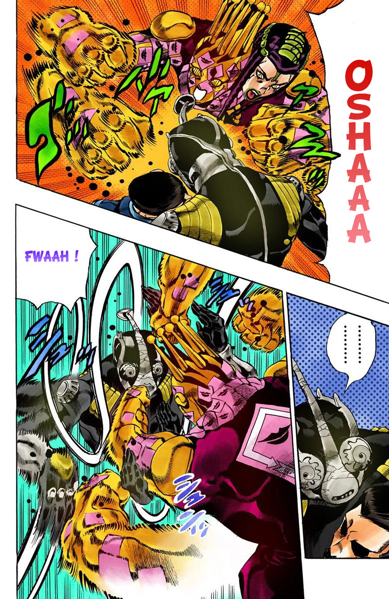 Read JoJo's Bizarre Adventure Part 6 Stone Ocean Official Colored FR Manga Online
