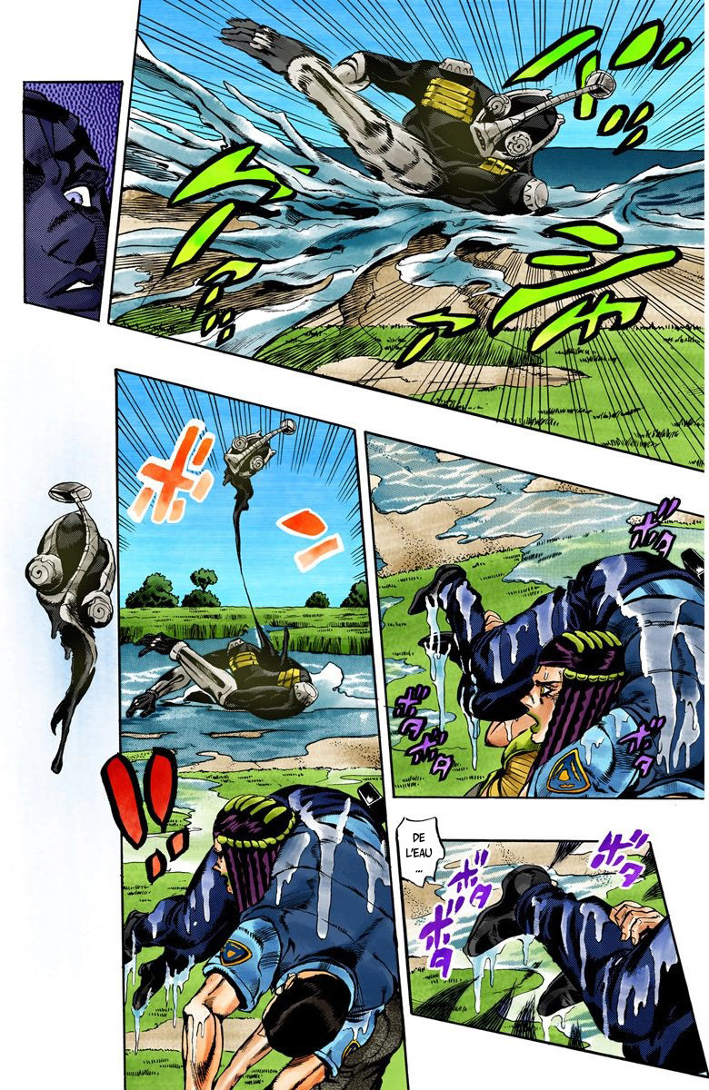 Read JoJo's Bizarre Adventure Part 6 Stone Ocean Official Colored FR Manga Online