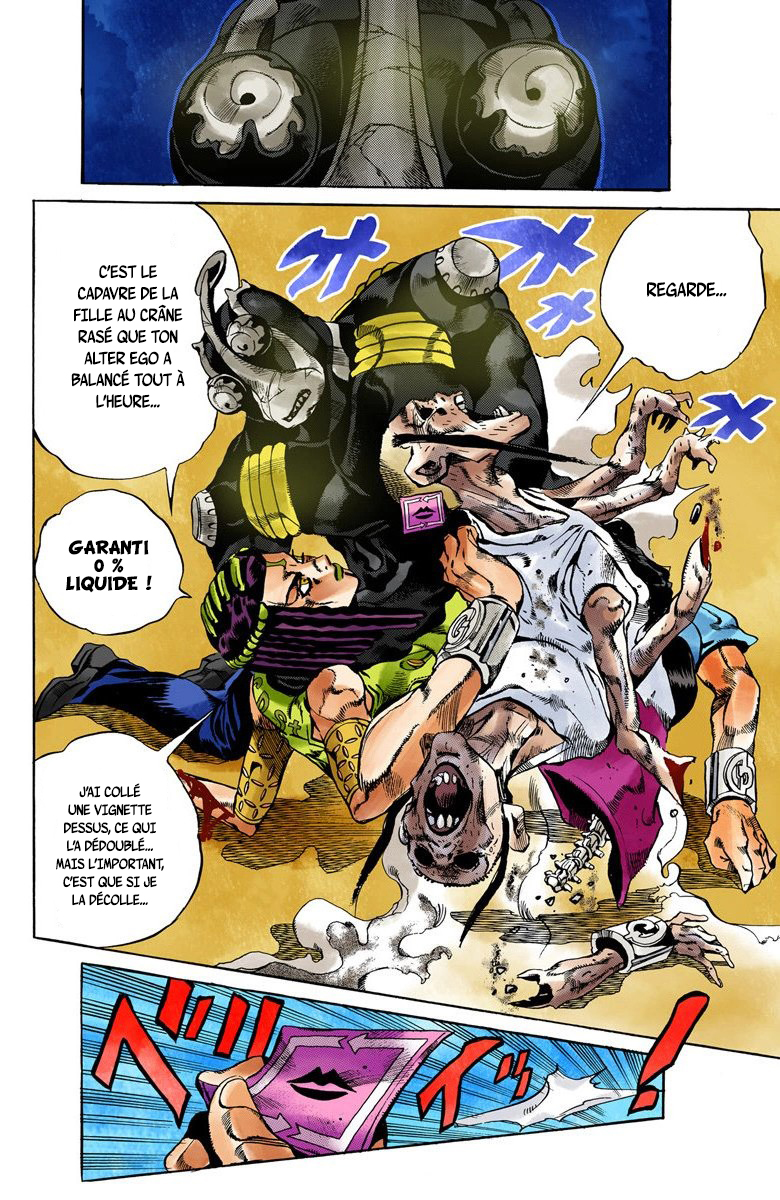 Read JoJo's Bizarre Adventure Part 6 Stone Ocean Official Colored FR Manga Online