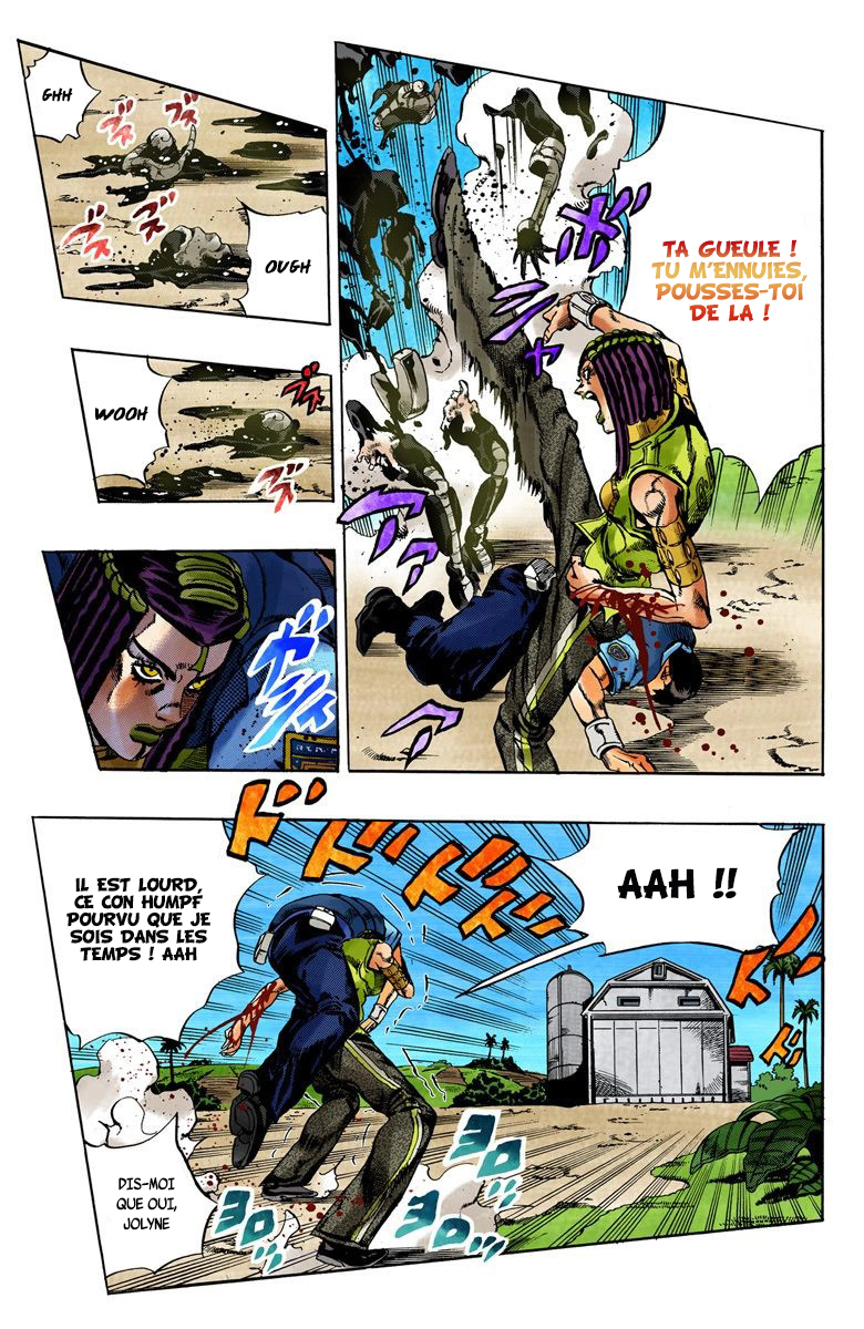 Read JoJo's Bizarre Adventure Part 6 Stone Ocean Official Colored FR Manga Online