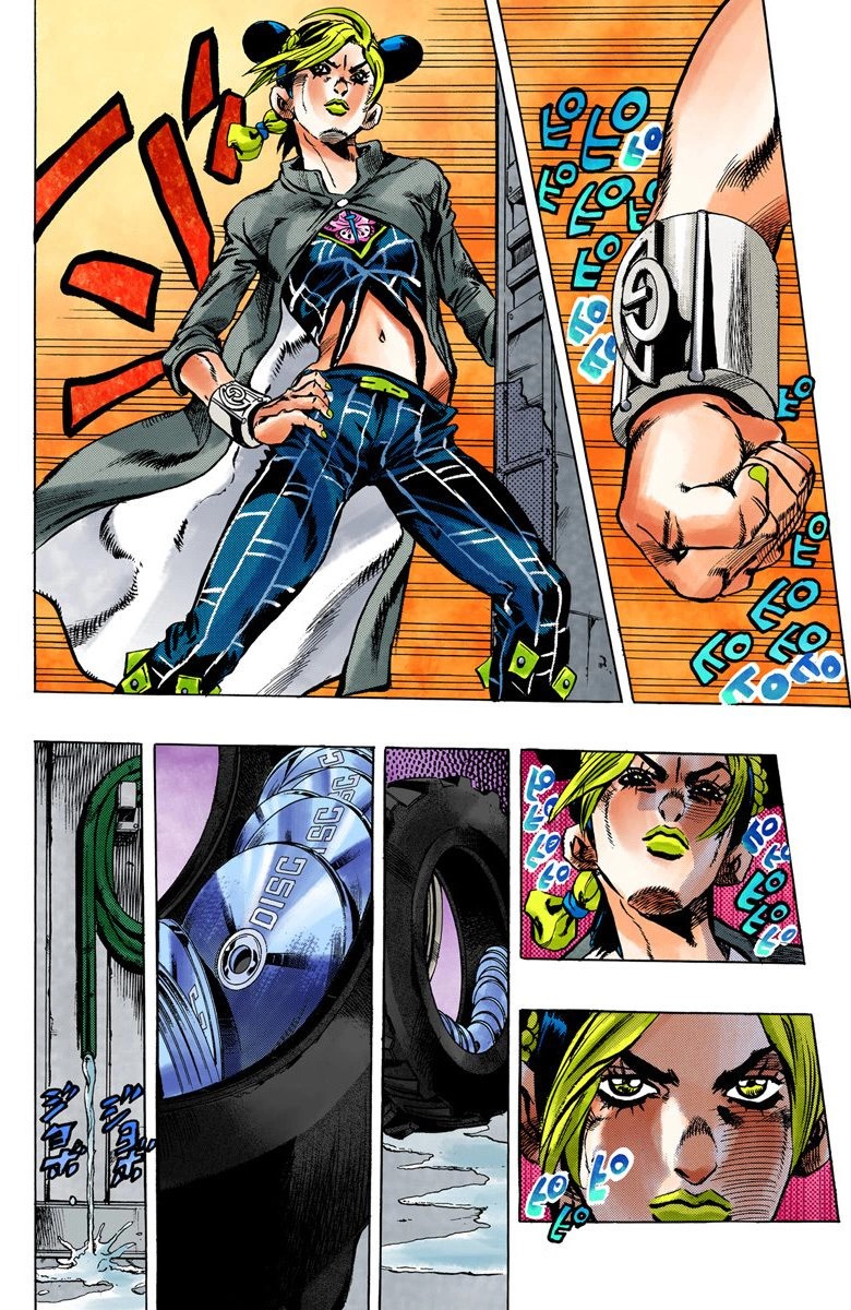 Read JoJo's Bizarre Adventure Part 6 Stone Ocean Official Colored FR Manga Online