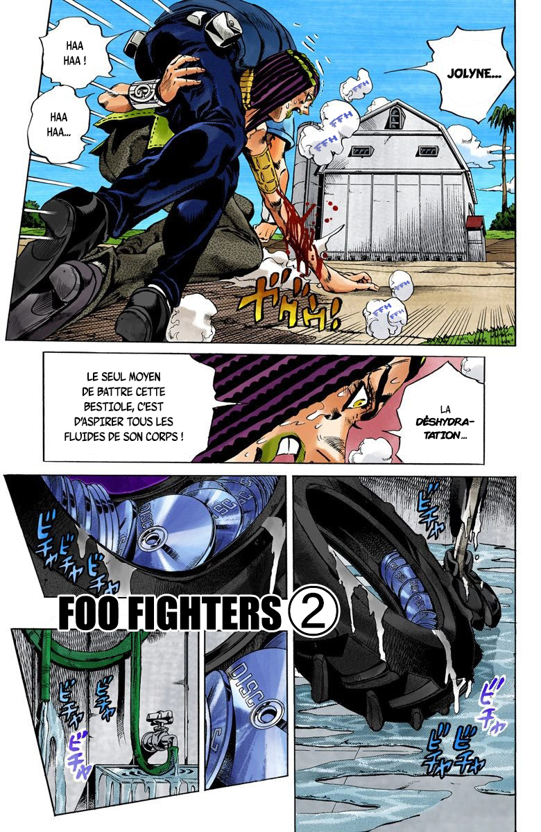 Read JoJo's Bizarre Adventure Part 6 Stone Ocean Official Colored FR Manga Online
