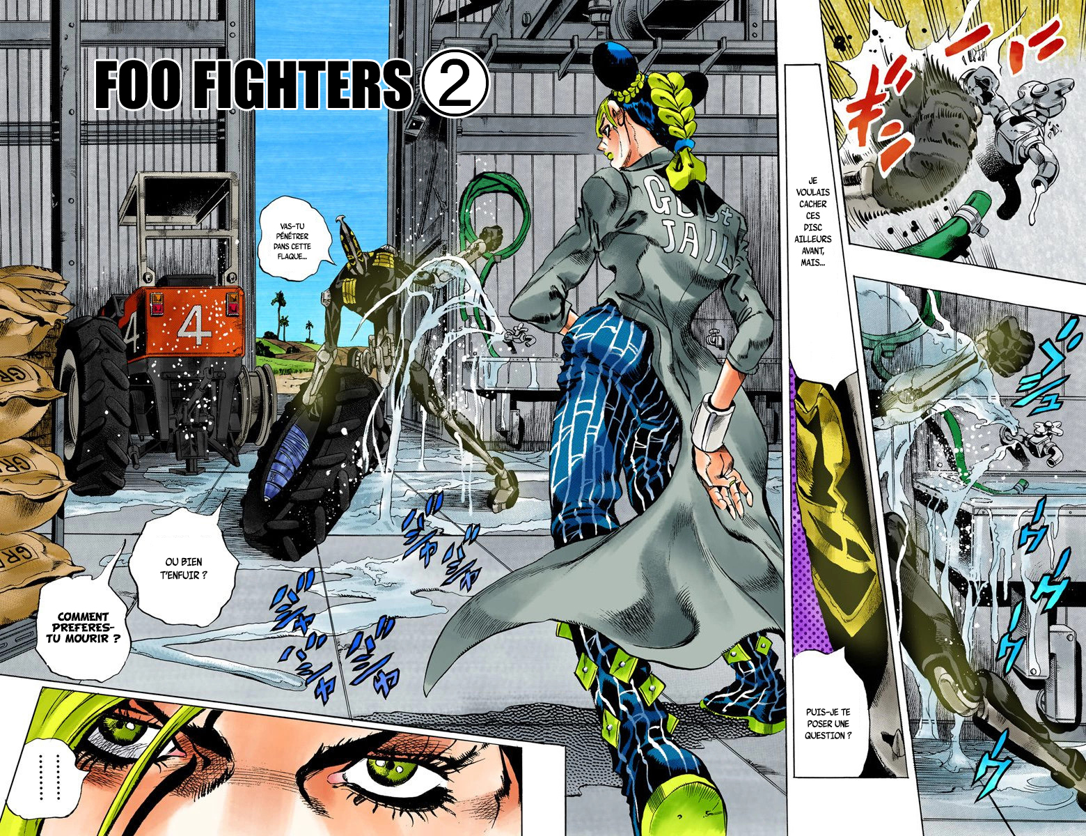 Read JoJo's Bizarre Adventure Part 6 Stone Ocean Official Colored FR Manga Online
