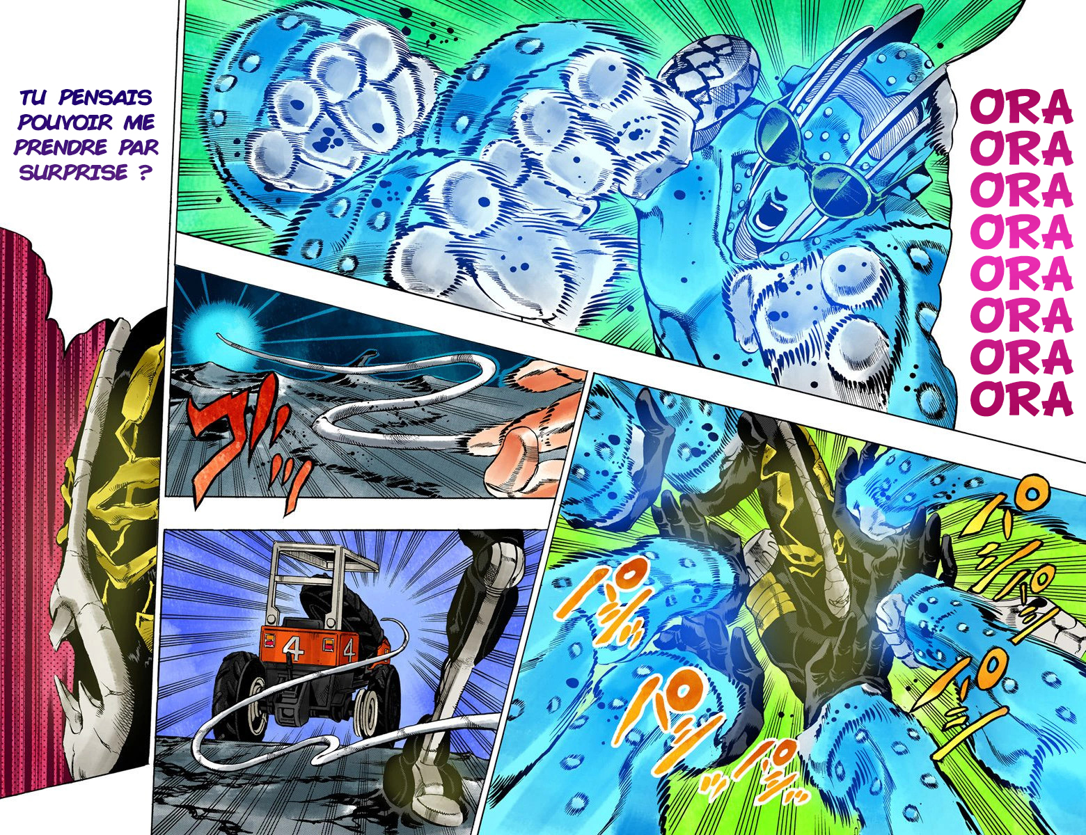 Read JoJo's Bizarre Adventure Part 6 Stone Ocean Official Colored FR Manga Online