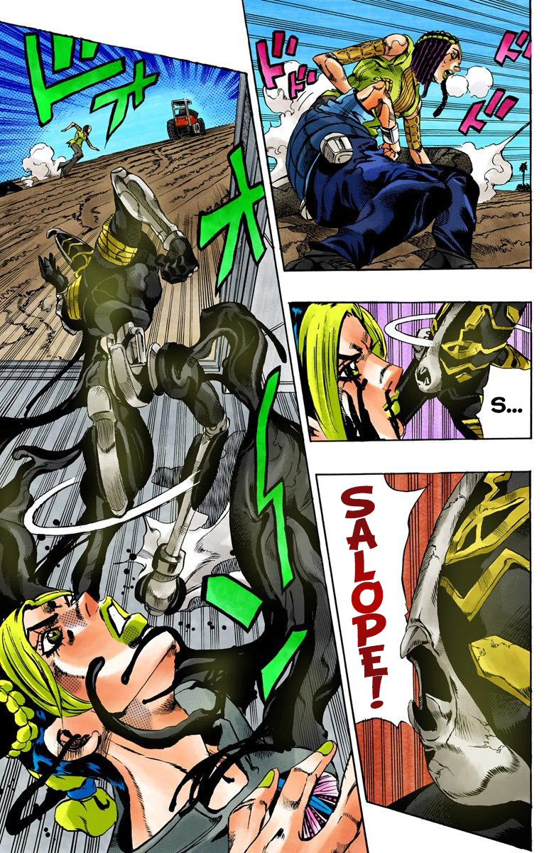 Read JoJo's Bizarre Adventure Part 6 Stone Ocean Official Colored FR Manga Online