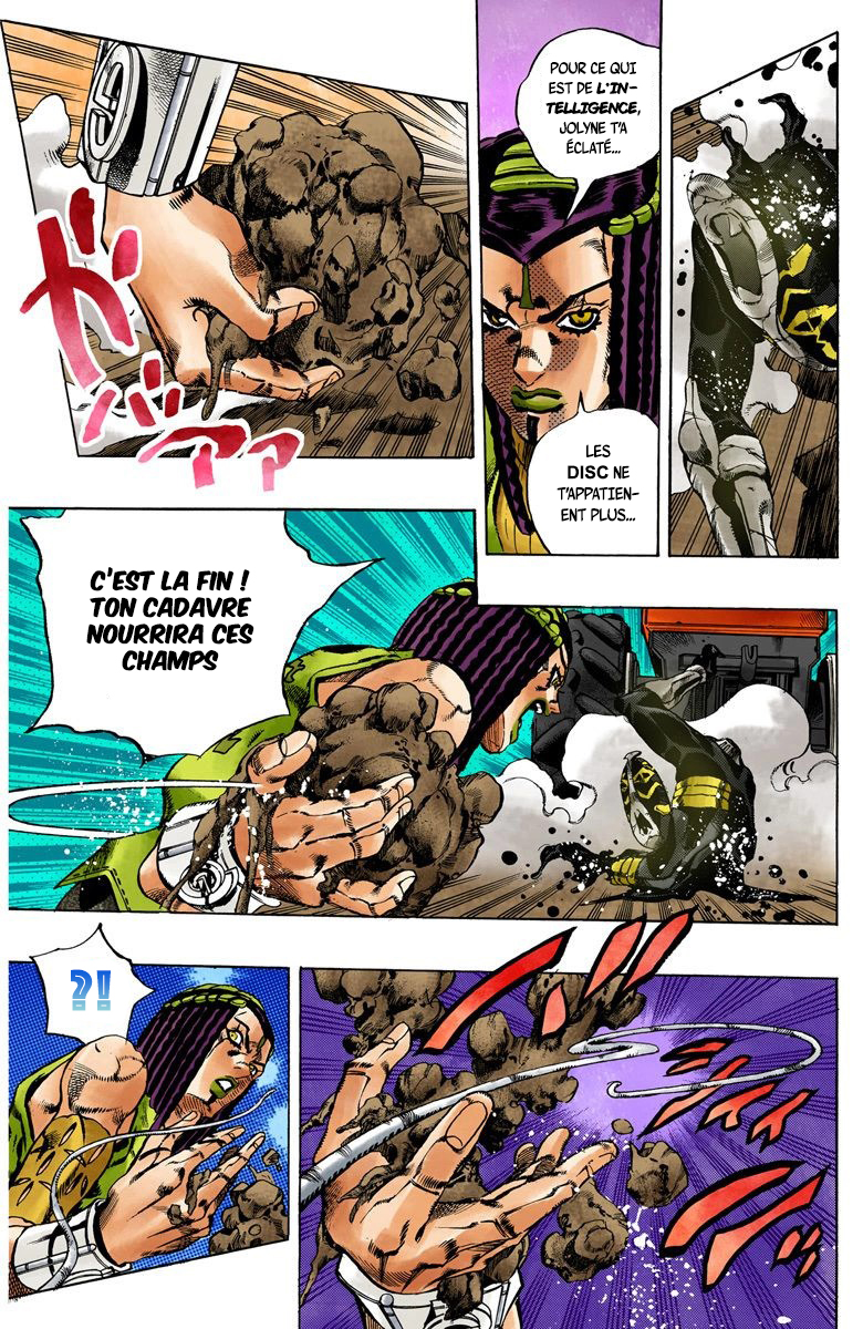 Read JoJo's Bizarre Adventure Part 6 Stone Ocean Official Colored FR Manga Online