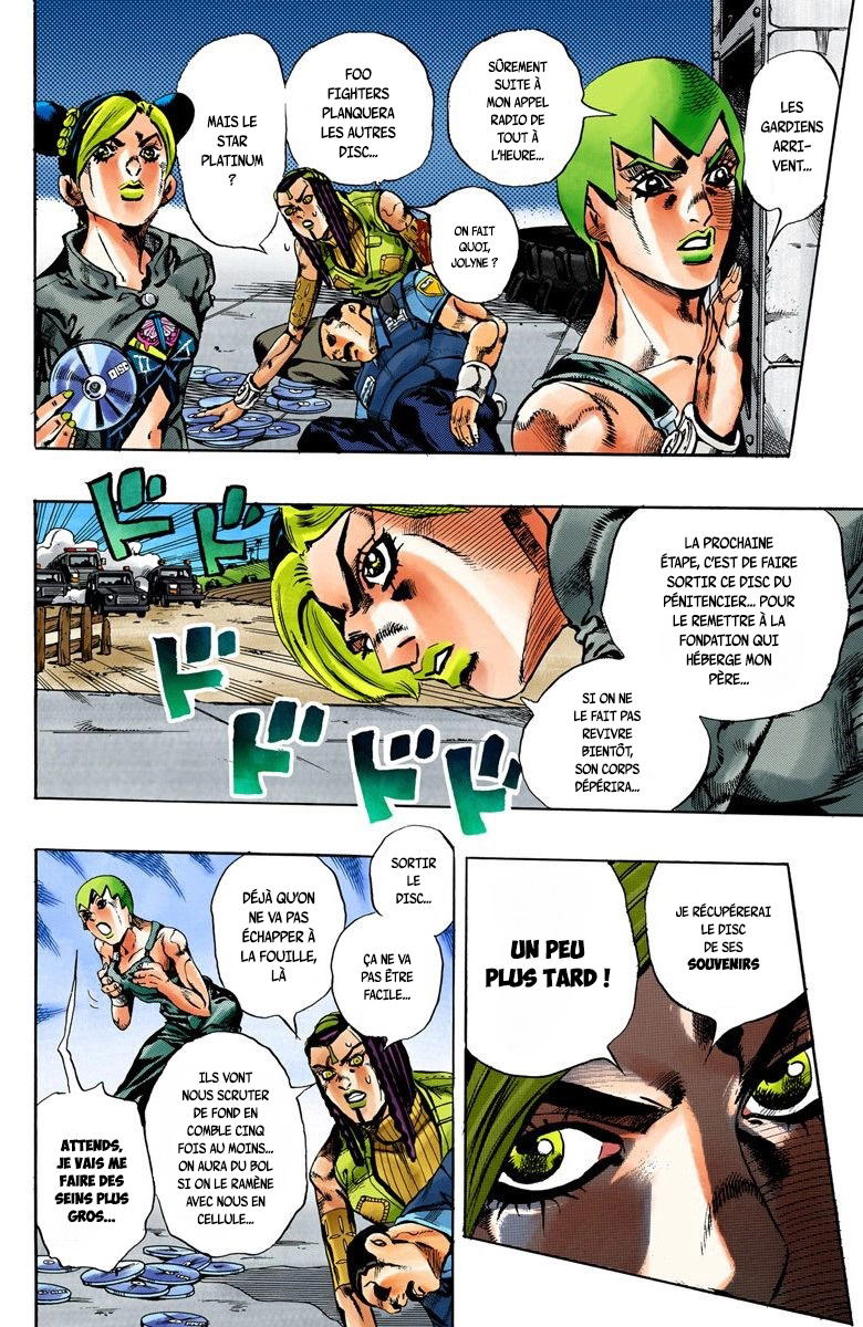 Read JoJo's Bizarre Adventure Part 6 Stone Ocean Official Colored FR Manga Online