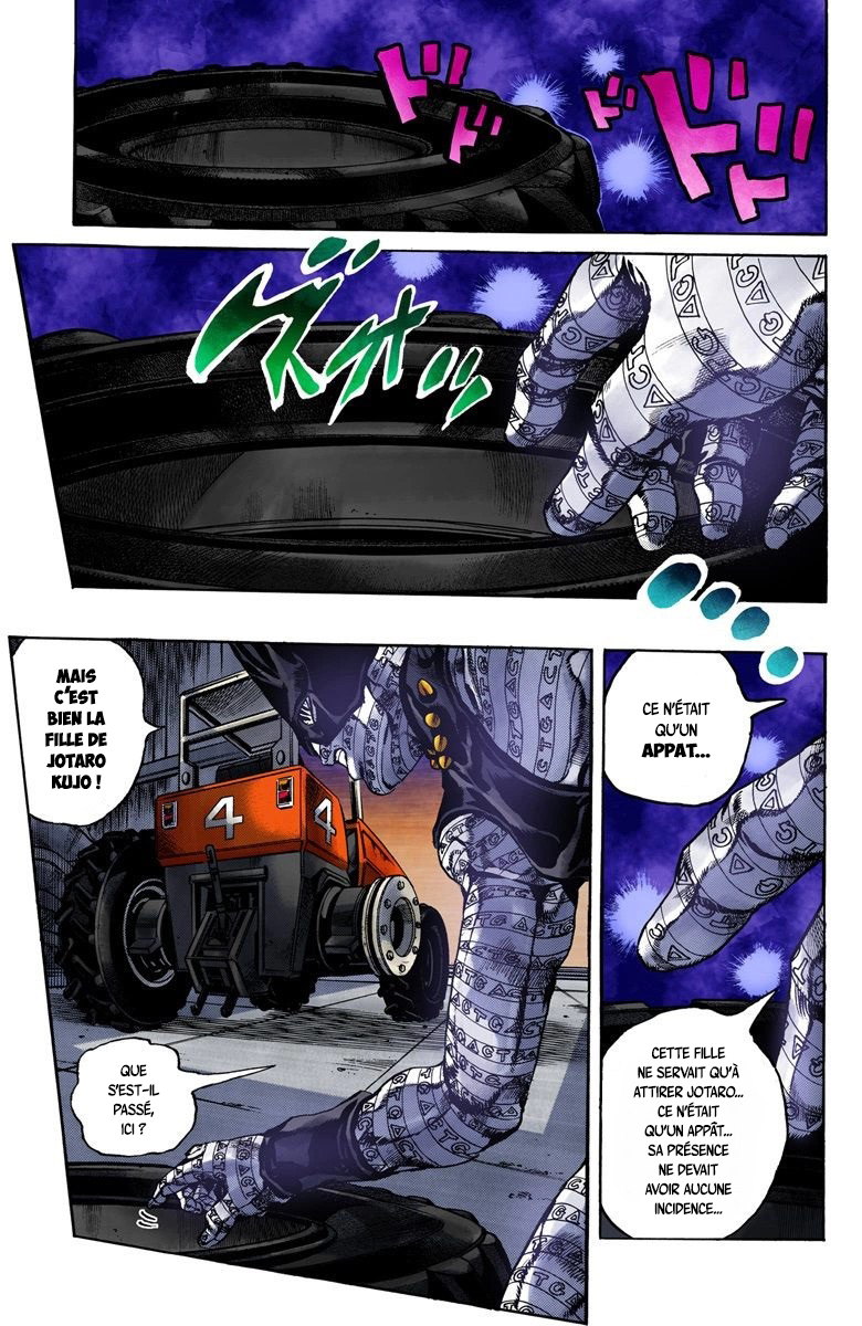 Read JoJo's Bizarre Adventure Part 6 Stone Ocean Official Colored FR Manga Online
